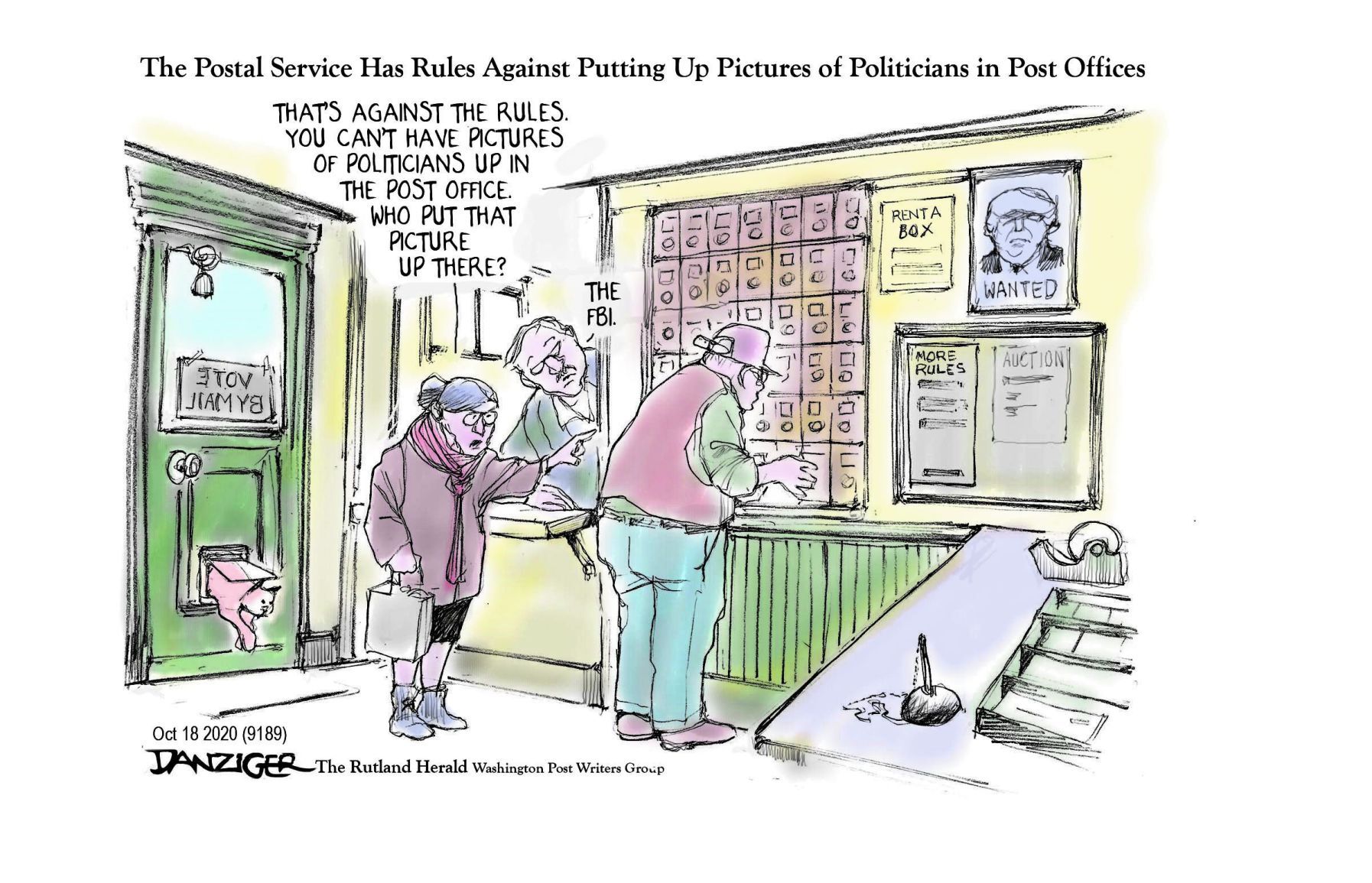 Jeff Danziger cartoon